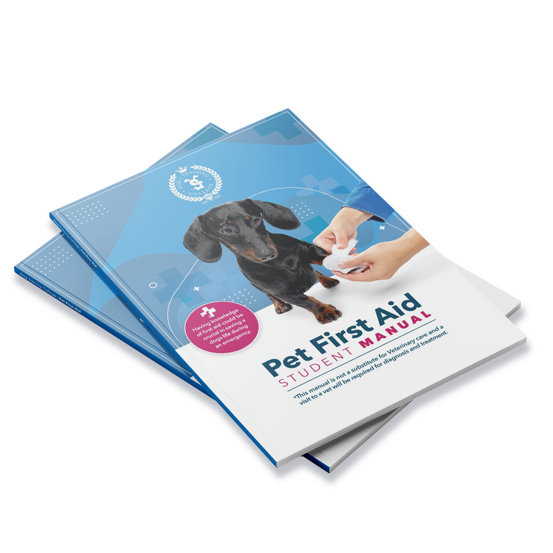 New - Pet First Aid Student Manual