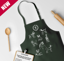 DTC Premier Cotton 'Dog Illustration' Apron - Dog Training College 