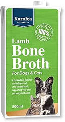 Karnlea lamb Bone Broth for Dogs and Cats 500ml - Dog Training College 