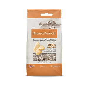 Natures Variety Freeze Dried Meat Bites 20g - Dog Training College 