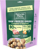 Nature's Menu Raw Freeze Dried - Dog Training College 