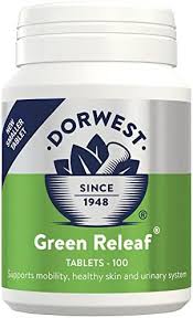 Dorwest Green Releaf Tablets - 100 - Dog Training College 