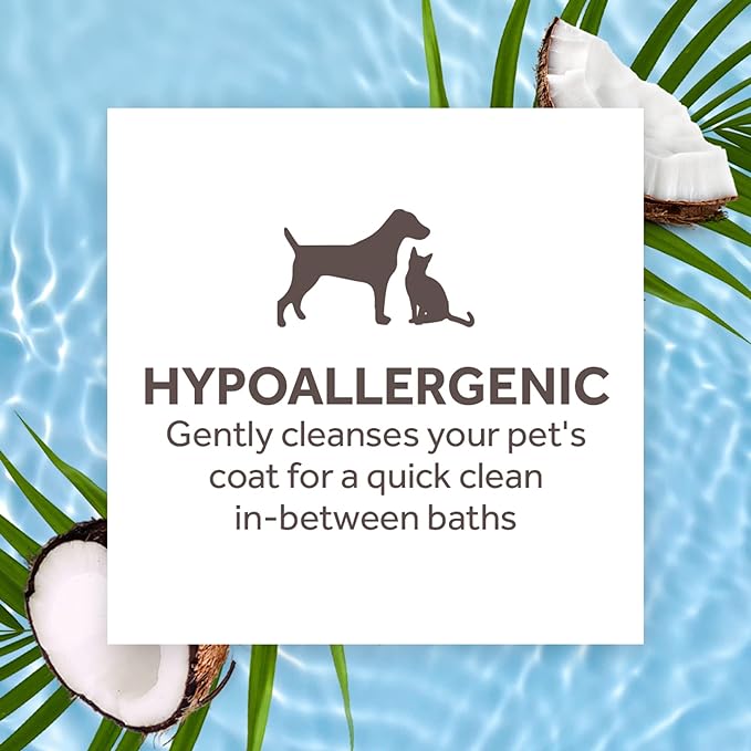 TropiClean Hypoallergenic Waterless Pet Shampoo - Dog Training College 