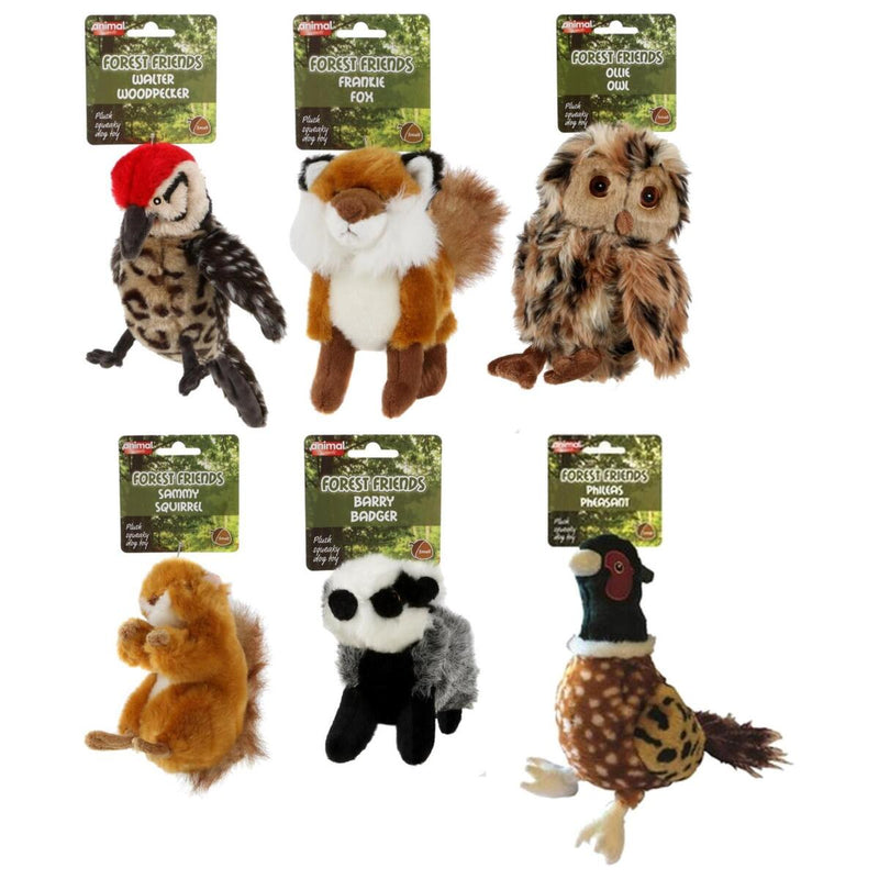 Animal Instincts - Soft Squeeky Plush Toy