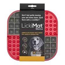 LickiMat Slomo Dog Red 20cm - Dog Training College 